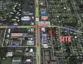 12751 S Cleveland Ave, Fort Myers, FL - Aerial  map view