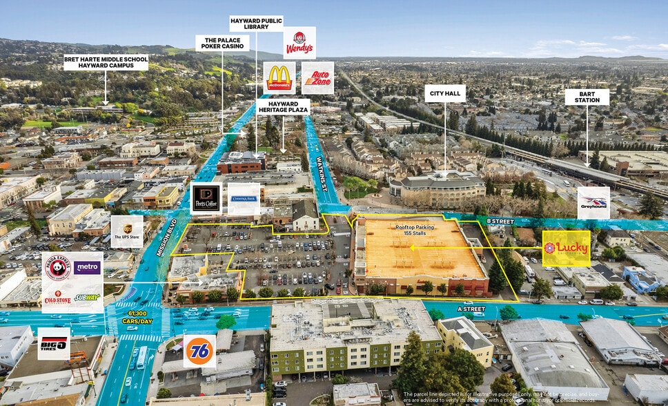 22555 Mission Blvd, Hayward, CA for sale - Building Photo - Image 2 of 6