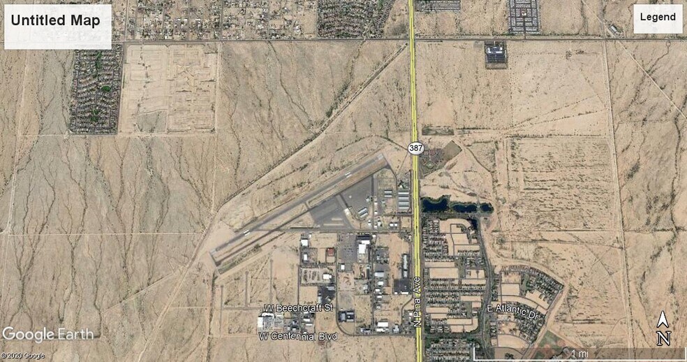 N Pinal Ave, Casa Grande, AZ à vendre - Aérien - Image 2 de 2