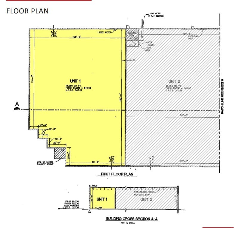 20901 Lahser Rd, Southfield, MI for lease Floor Plan- Image 1 of 1