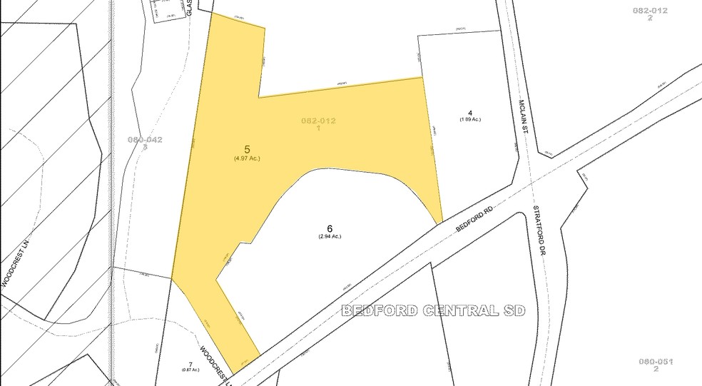 103 S Bedford Rd, Mount Kisco, NY à louer - Plan cadastral - Image 2 de 5