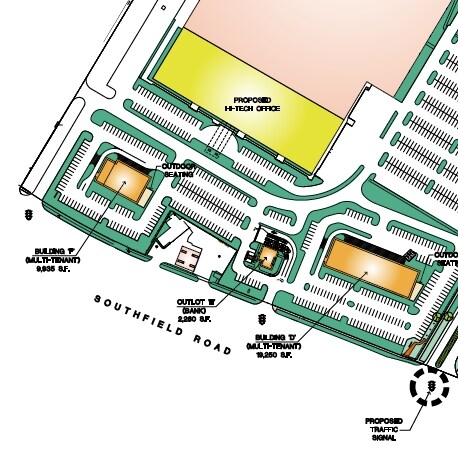 16630 Southfield Rd, Allen Park, MI à louer - Photo du bâtiment - Image 2 de 3