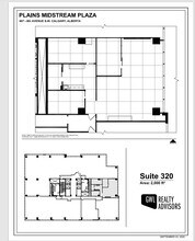 607 8th Ave SW, Calgary, AB à louer Plan d’étage- Image 1 de 1