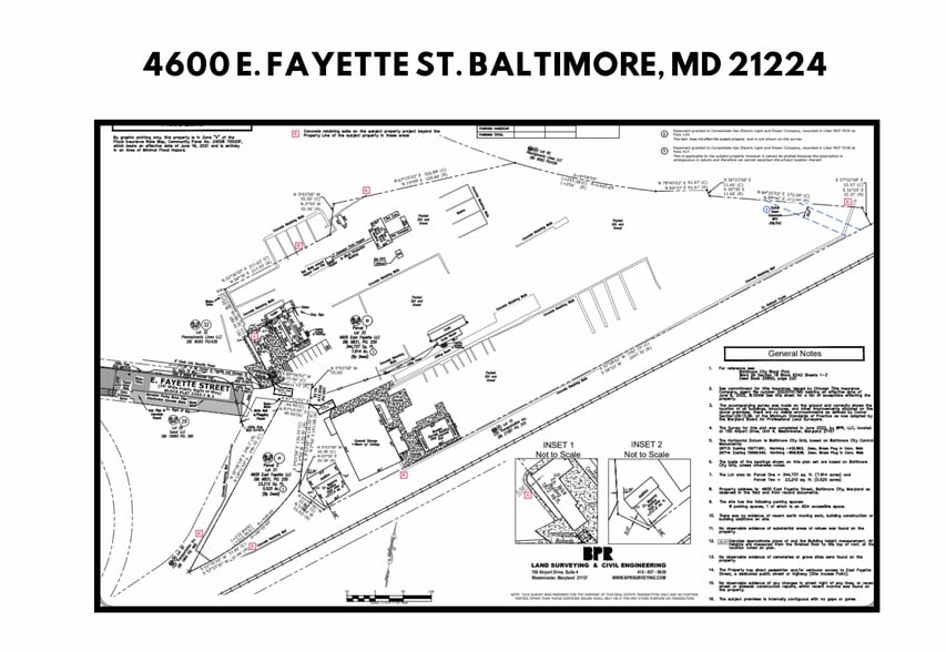 4600 E Fayette St, Baltimore, MD for sale - Site Plan - Image 3 of 3