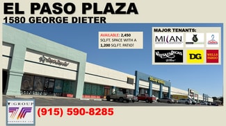 More details for 1580 George Dieter Dr, El Paso, TX - Retail for Lease
