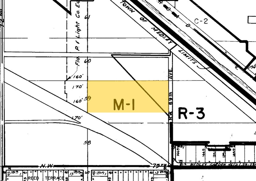 7600-7660 NW 69th Ave, Medley, FL for lease - Plat Map - Image 2 of 5