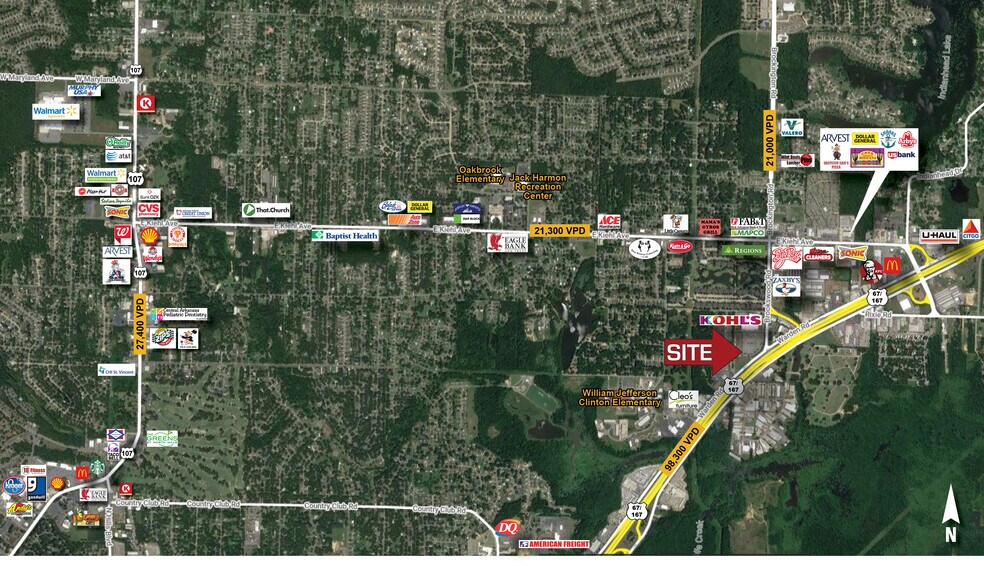 Warden Rd & Brookswood Rd, Sherwood, AR for sale - Building Photo - Image 3 of 3