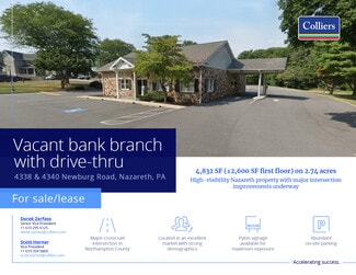 More details for 4340 Newburg Rd, Nazareth, PA - Retail for Lease