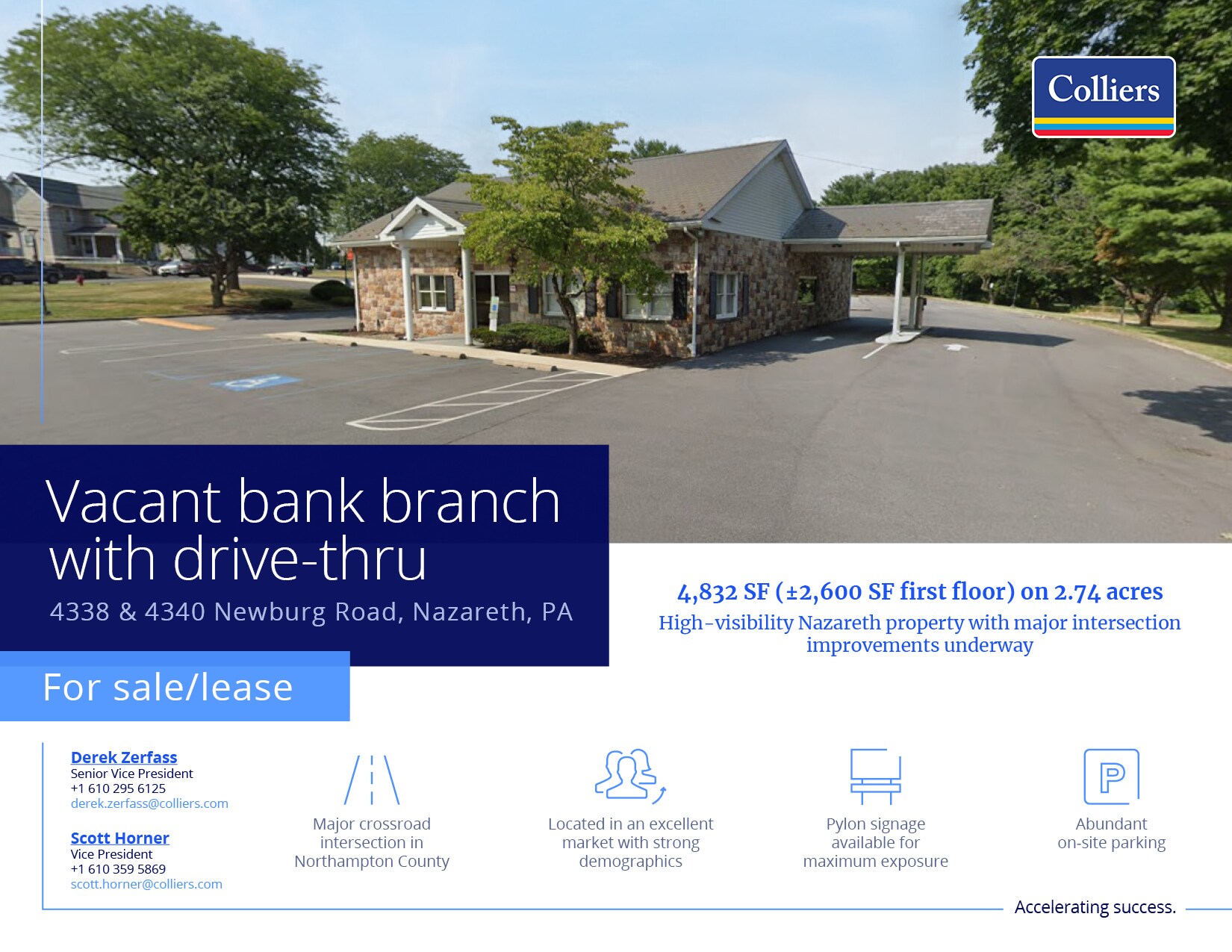 4340 Newburg Rd, Nazareth, PA à vendre Photo principale- Image 1 de 7