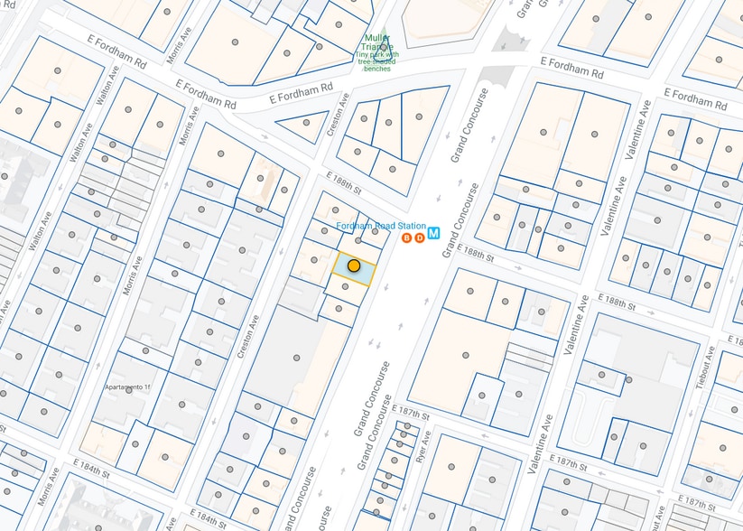 2431 Grand Concourse, Bronx, NY for lease - Plat Map - Image 2 of 3