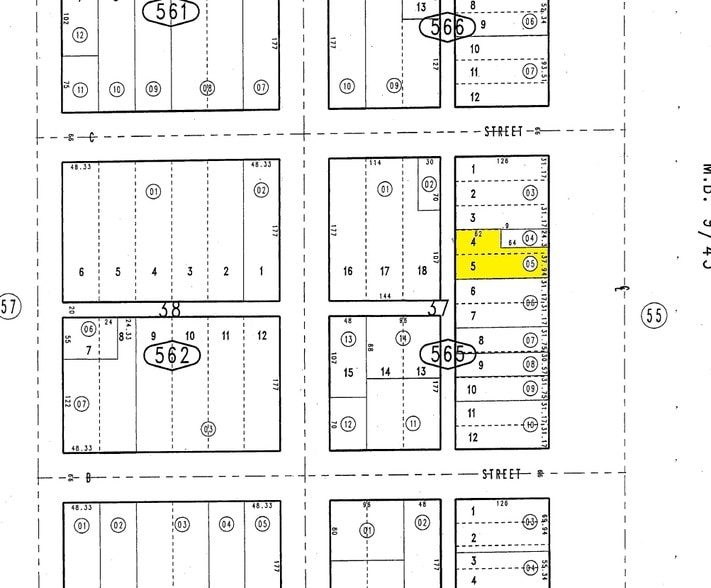 231 N Euclid Ave, Ontario, CA for lease - Plat Map - Image 3 of 7