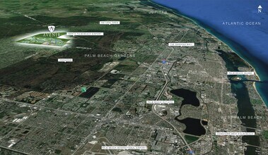 9115 Landstar Dr, Palm Beach Gardens, FL - AERIAL map view - Image1