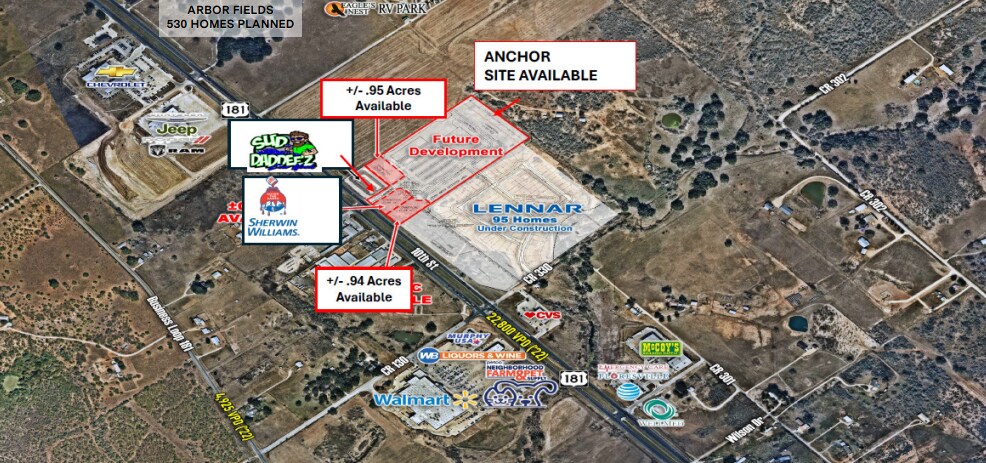 1144 US Highway 181, Floresville, TX à vendre Photo principale- Image 1 de 3