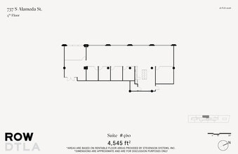 777 S Alameda St, Los Angeles, CA for lease Floor Plan- Image 2 of 2