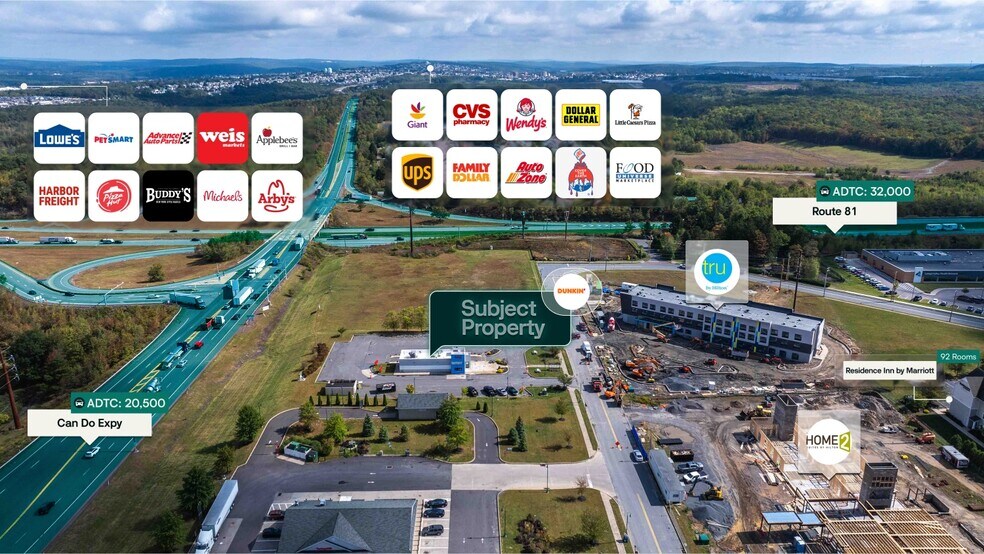 58 Station Cir, Hazleton, PA à vendre - Aérien - Image 3 de 3