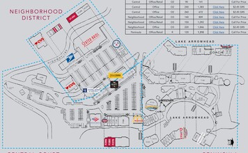 28200 Hwy 189, Lake Arrowhead, CA à louer Plan de site- Image 1 de 1
