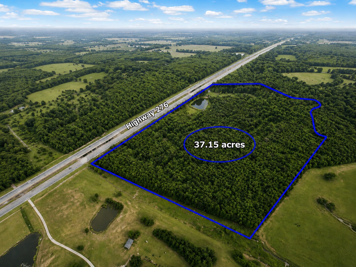 Highway 276, Quinlan, TX à vendre Aérien- Image 1 de 12