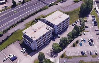 École-Valentin, DOU - Aerial  map view