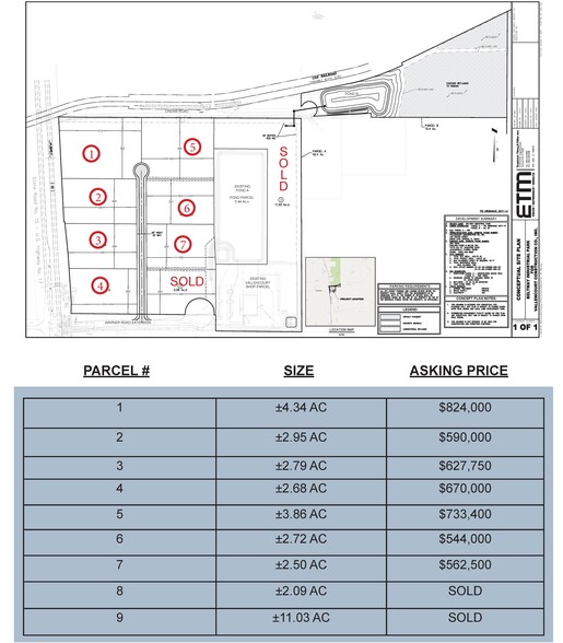 00 Crews, Green Cove Springs, FL for sale - Plat Map - Image 2 of 2