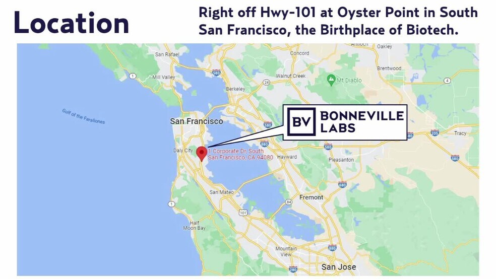1 Corporate Dr, South San Francisco, CA à vendre - Vid o sur l inscription commerciale - Image 1 de 1