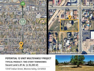 Plus de détails pour 13147 Indian st, Moreno Valley, CA - Terrain à vendre