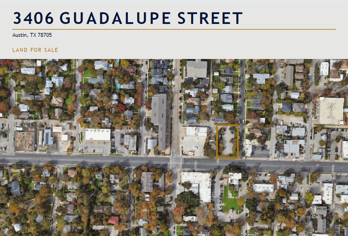 3406 Guadalupe St, Austin, TX à vendre Photo principale- Image 1 de 2