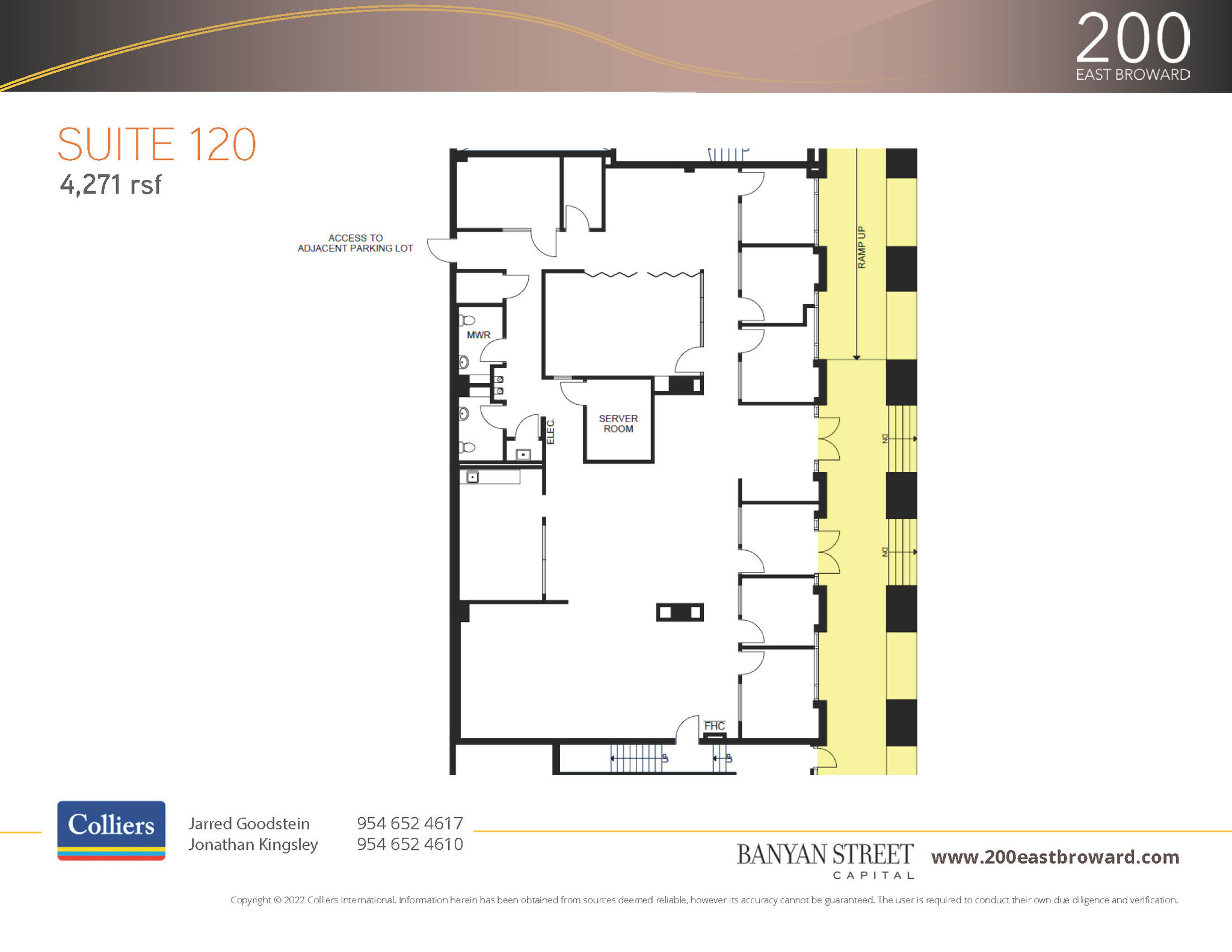 200 E Broward Blvd, Fort Lauderdale, FL à louer Plan d  tage- Image 1 de 1