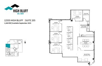12555 High Bluff Dr, San Diego, CA for lease Floor Plan- Image 1 of 1