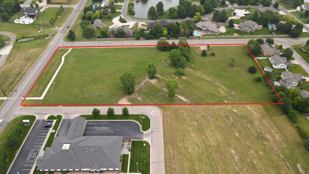 N Ohio & David Ave, Augusta, KS for sale - Aerial - Image 2 of 4