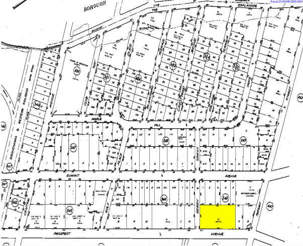 385 Prospect Ave, Hackensack, NJ for lease - Plat Map - Image 2 of 5