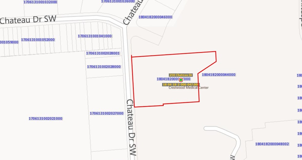 250 Chateau Dr, Huntsville, AL à louer - Plan cadastral - Image 2 de 6