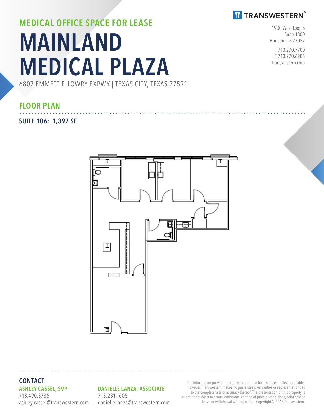 6807 Emmett F. Lowry Expy, Texas City, TX for lease Floor Plan- Image 1 of 1