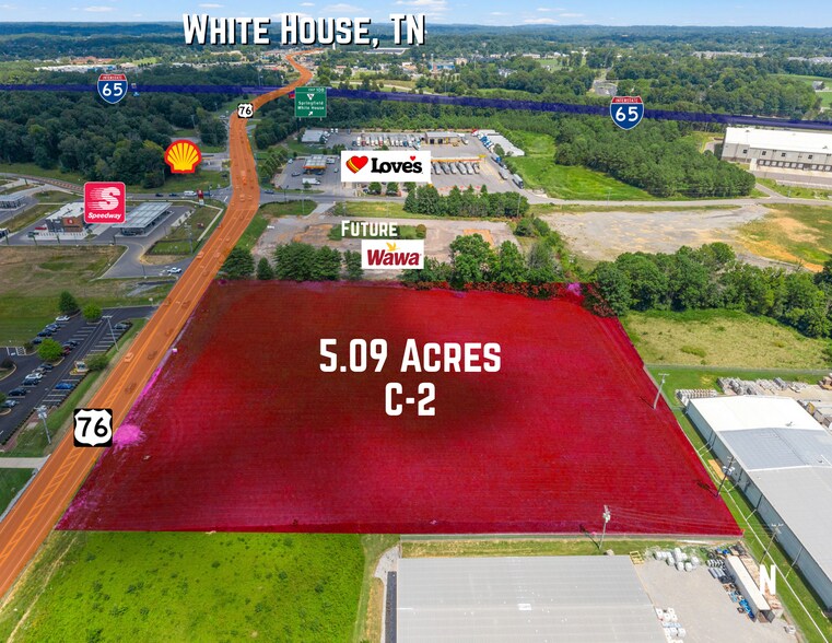 0 Tennessee Highway 76, White House, TN à vendre - Aérien - Image 1 de 14