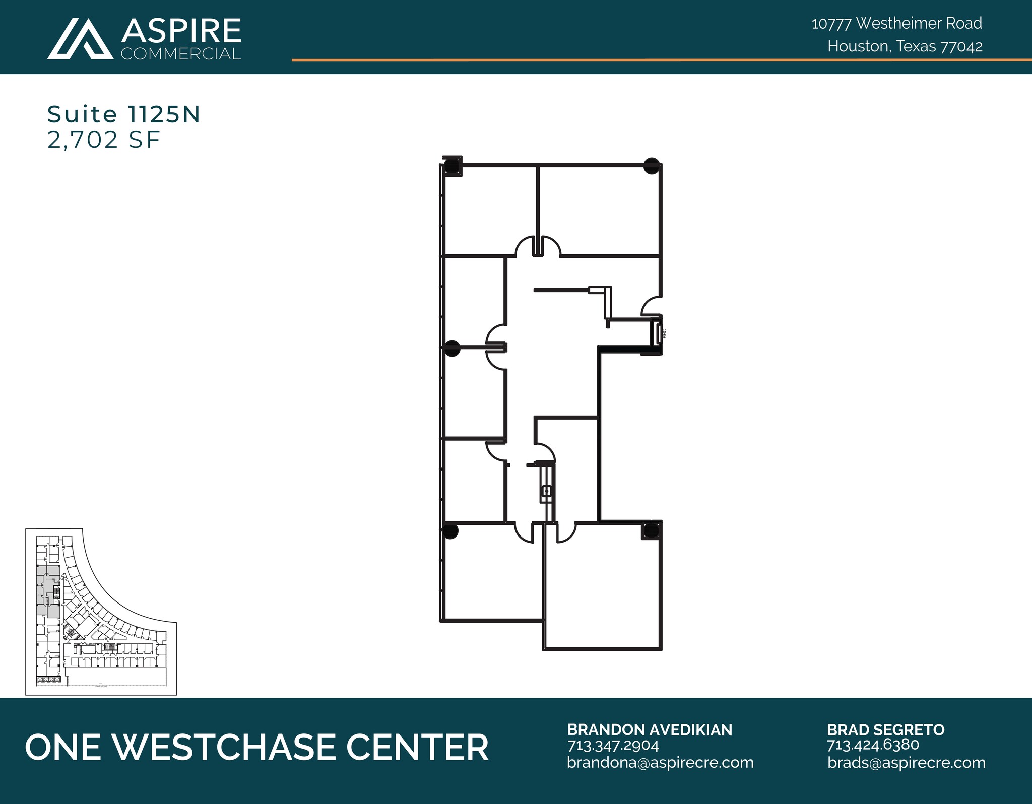 10777 Westheimer Rd, Houston, TX for lease Floor Plan- Image 1 of 1