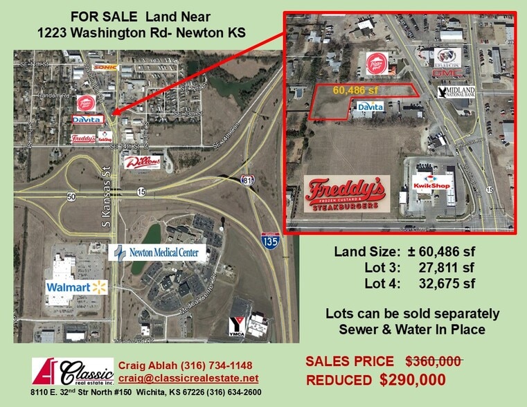 12th Street, Newton, KS for sale - Building Photo - Image 1 of 1