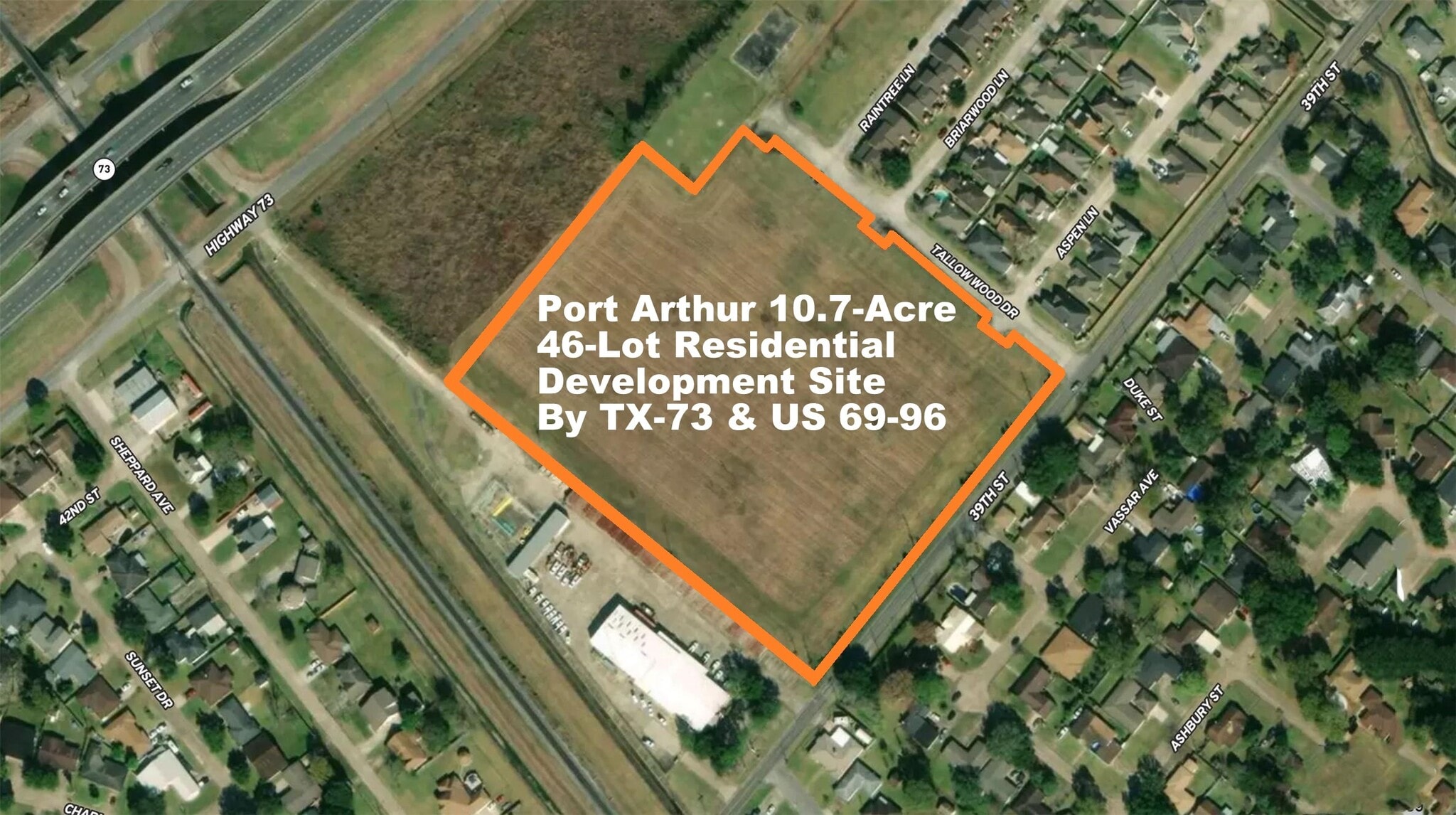 39th St & Tallow Wood Dr, Port Arthur, TX for sale Primary Photo- Image 1 of 12