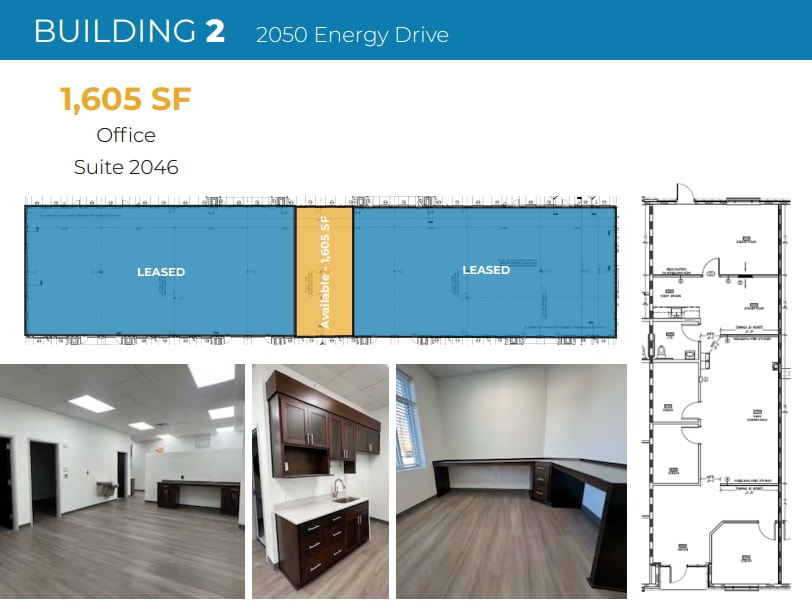 2041 Energy Dr, Apex, NC for lease Floor Plan- Image 1 of 1