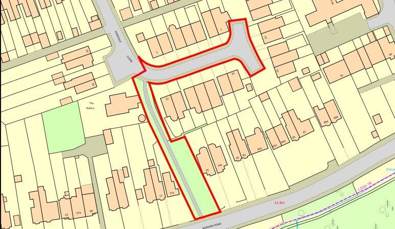 Burgess Rd, Southampton à vendre - Plan cadastral - Image 1 de 1