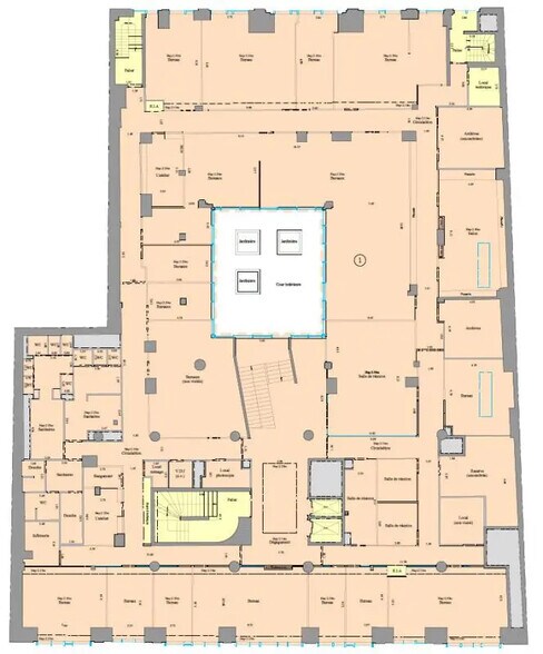 Office in Clichy for lease - Floor Plan - Image 2 of 2