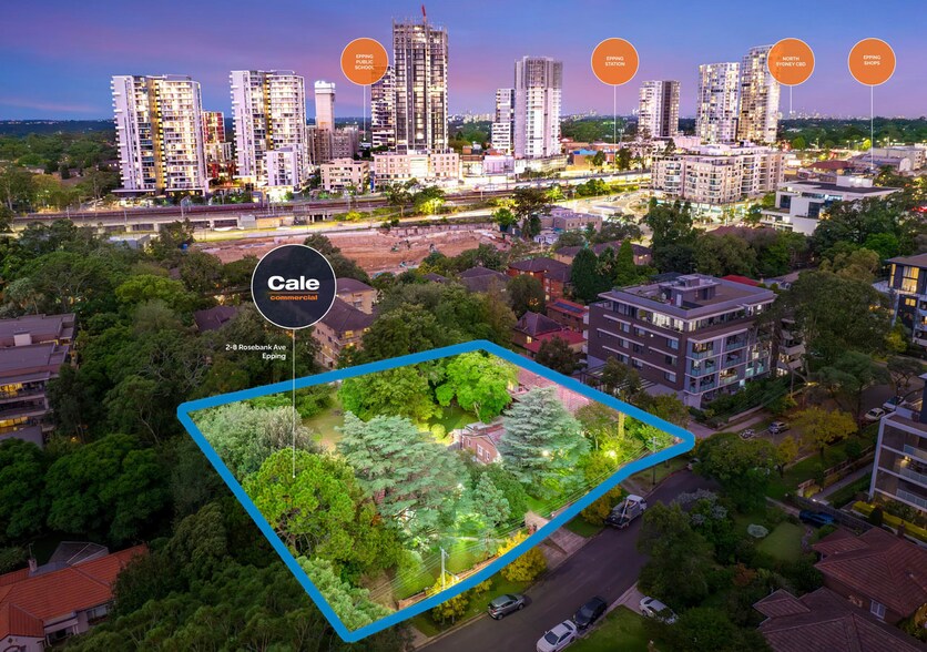 2-8 Rosebank Ave, Epping for sale - Aerial - Image 1 of 3