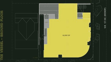 101-111 NW 26th St, Miami, FL à louer Plan d  tage- Image 1 de 1