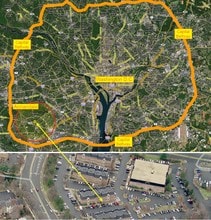 7002 Little River Tpke, Annandale, VA - AERIAL  map view