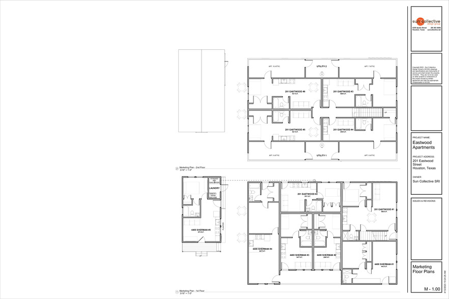 201 Eastwood St, Houston, TX à vendre - Plan d  tage - Image 1 de 1