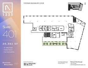 1333 N Kingsbury St, Chicago, IL for lease Interior Photo- Image 2 of 4