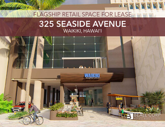 Plus de détails pour 325 Seaside Ave, Honolulu, HI - Vente au détail à louer