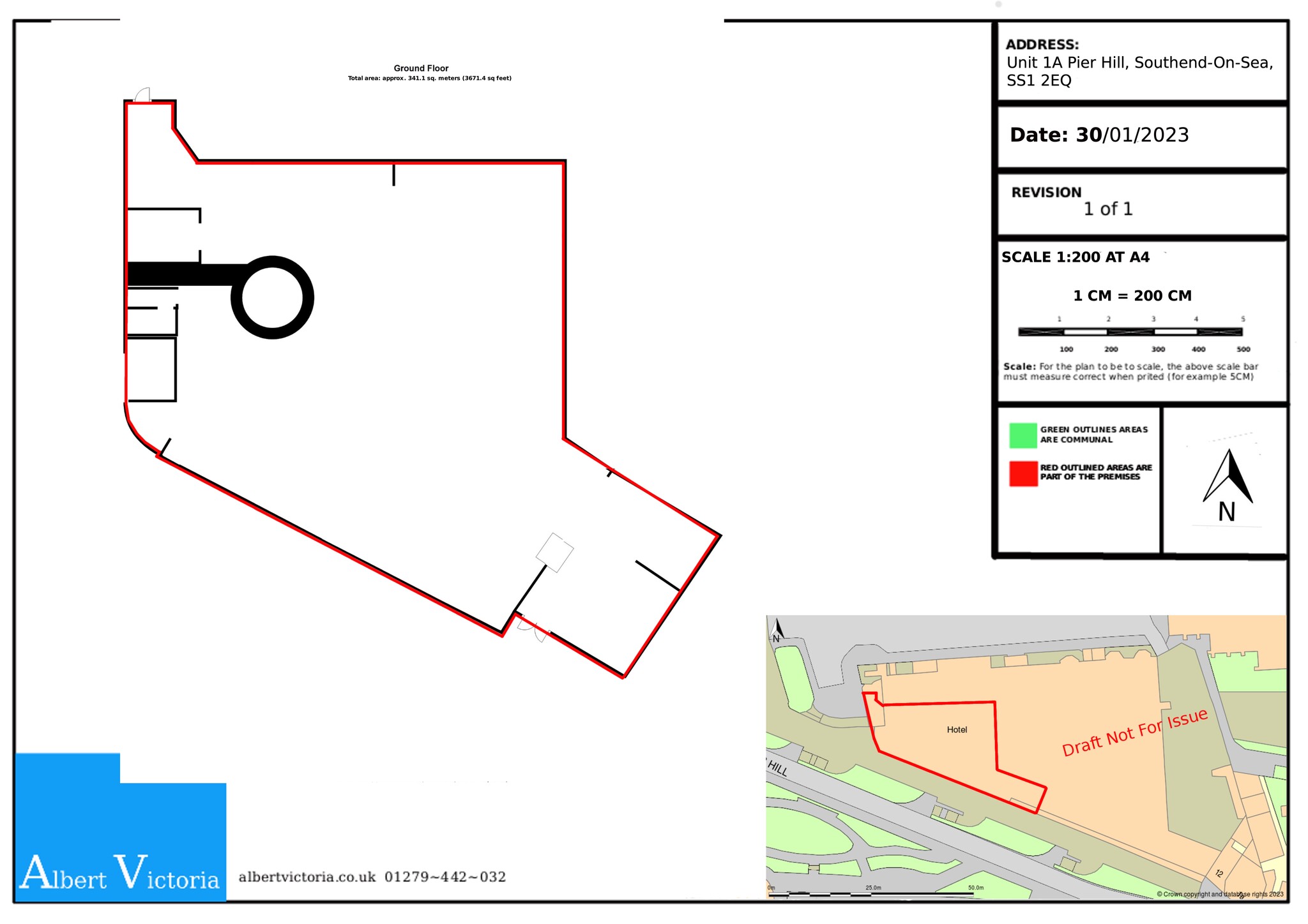 Pier Hl, Southend-On-Sea for lease Site Plan- Image 1 of 1