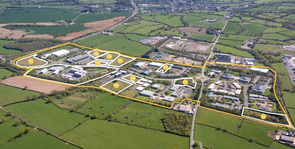 St Asaph Business Park, St Asaph à vendre - Aérien - Image 2 de 2