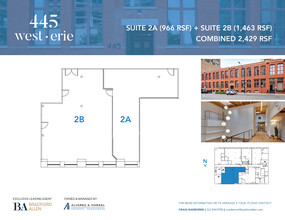 445 W Erie St, Chicago, IL for lease Floor Plan- Image 2 of 8