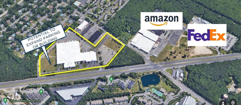 5005 Veterans Memorial Hwy, Holbrook, NY for lease - Aerial - Image 2 of 5