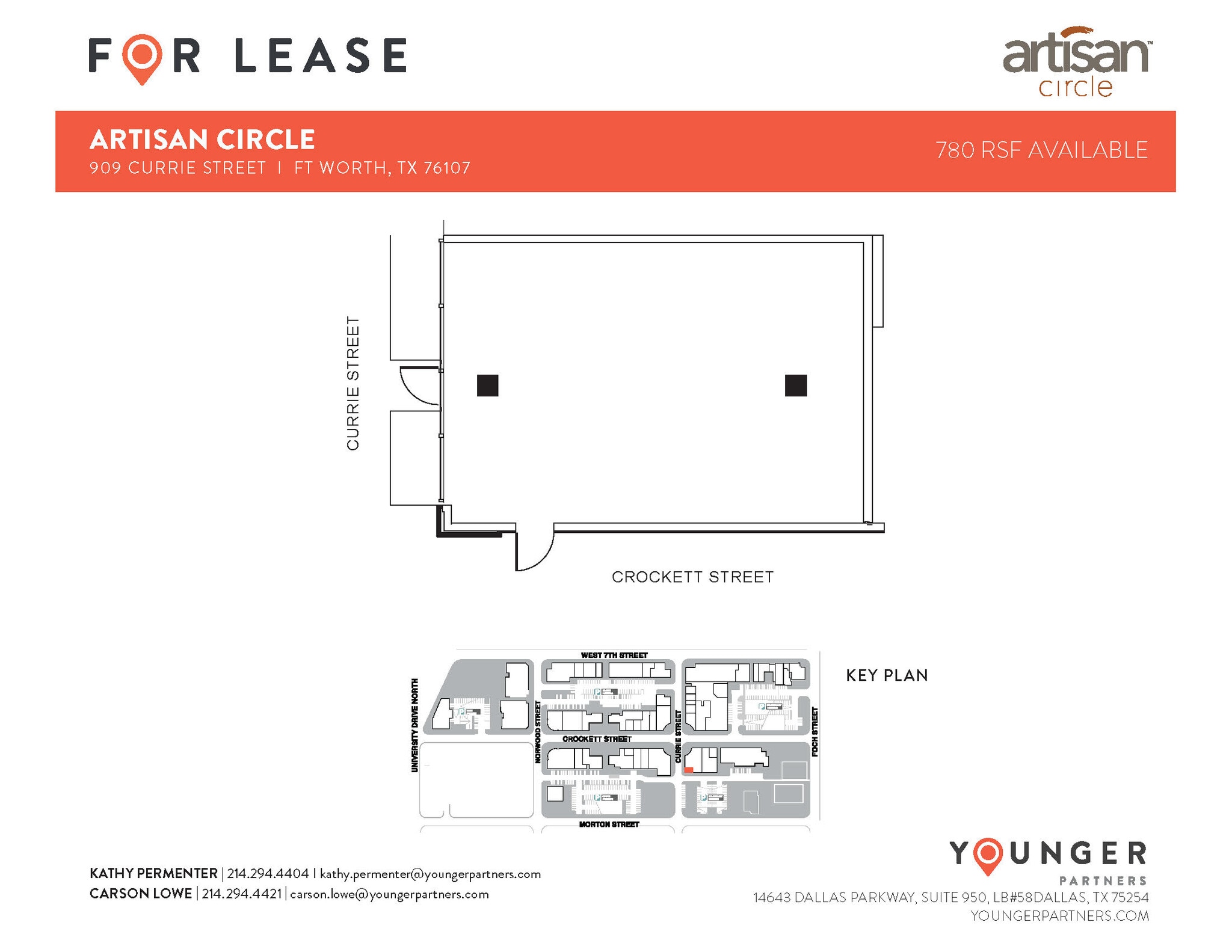 2973 W 7th St, Fort Worth, TX for lease Floor Plan- Image 1 of 1
